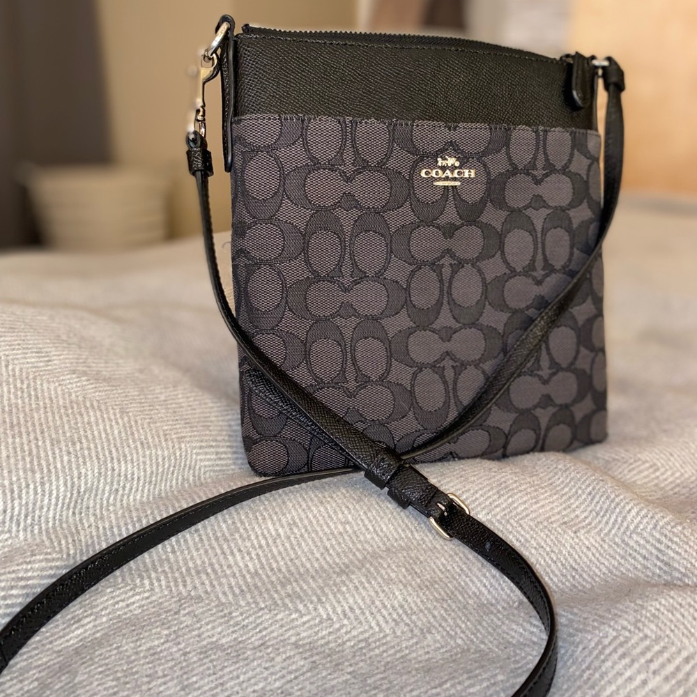 Coach Kitt Messenger Crossbody in Signature Canvas